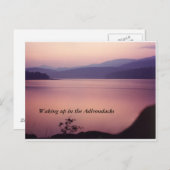 Adirondack Morning Postkarte (Vorne/Hinten)