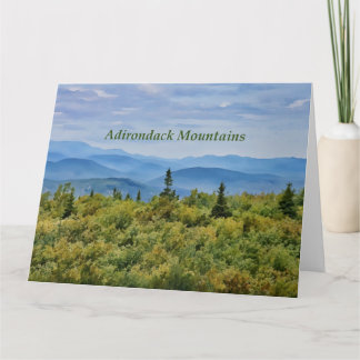 Adirondack Mountain View Karte