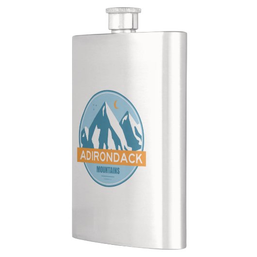 Adirondack Mountains New York Flachmann (Links)