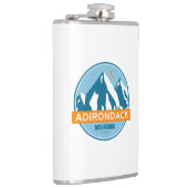 Adirondack Mountains New York Flachmann (Rechts)