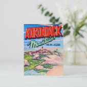 Adirondack Mountains NY Postkarte (Stehend Vorderseite)
