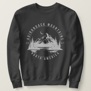 Adirondack Mountains Retro Vintag 2007 Sweatshirt