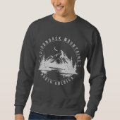 Adirondack Mountains Retro Vintag 2007 Sweatshirt (Vorderseite)