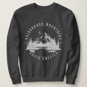 Adirondack Mountains Retro Vintage 1981 Sweatshirt