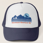 Adirondack Mountains Truckerkappe (Vorderseite)