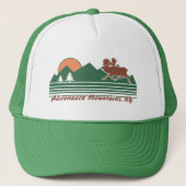 Adirondack Mountains Truckerkappe (Vorderseite)