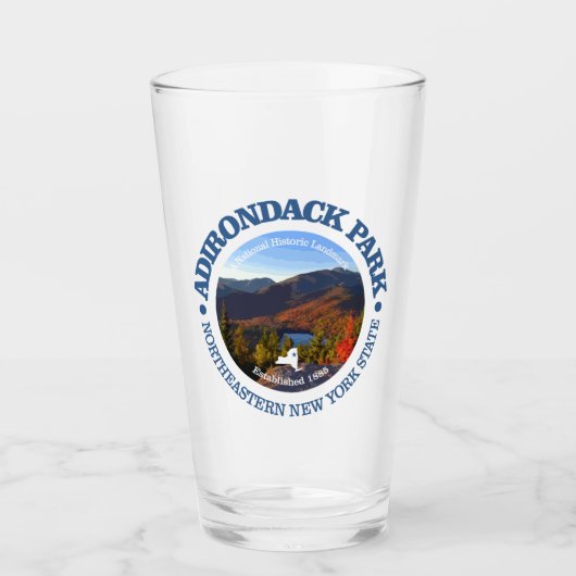 Adirondack Park Glas (Vorderseite)