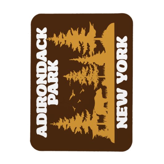 Adirondack Park Magnet (Vertikal)