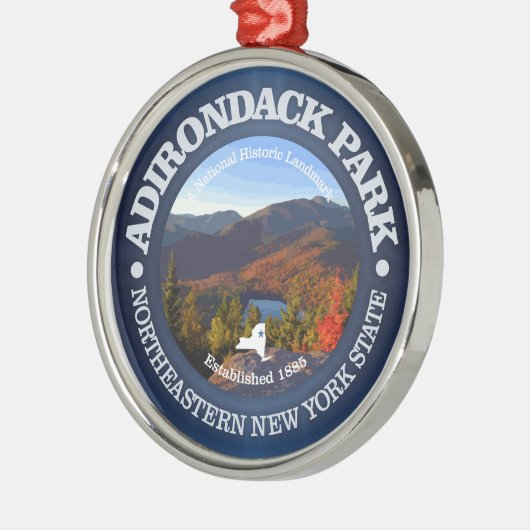 Adirondack Park Ornament Aus Metall (Links)