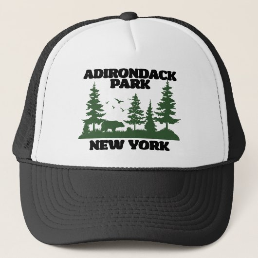 Adirondack Park Truckerkappe (Vorderseite)
