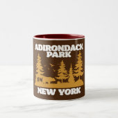 Adirondack Park Zweifarbige Tasse (Mittel)