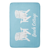 Adirondack sitzt Ihrer Farbe und Text vor Badematte (Vorderseite Vertikal)