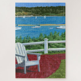 Adirondack-Stuhl-Malerei 1014-teiliges Puzzle