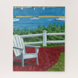 Adirondack-Stuhl-Malerei 520-teiliges Puzzle