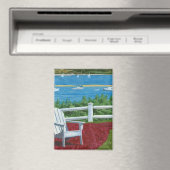 Adirondack-Stuhl-Malerei Magnet (In Situ (Geschirrspüler))