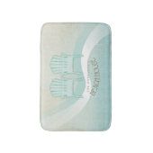 Adirondack-Stühle Aqua Blue ID623 Badematte (Vorderseite Vertikal)