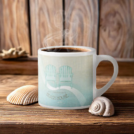 Adirondack-Stühle Aqua Blue ID623 Espressotasse
