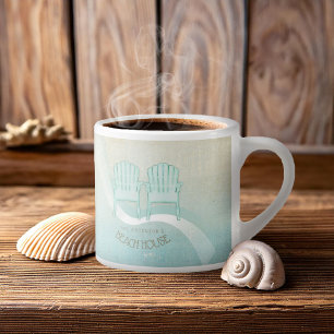 Adirondack-Stühle Aqua Blue ID623 Espressotasse