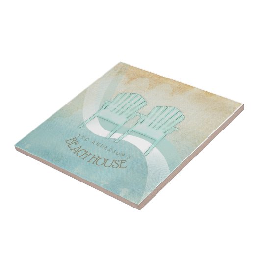 Adirondack-Stühle Aqua Blue ID623 Fliese (Seite)