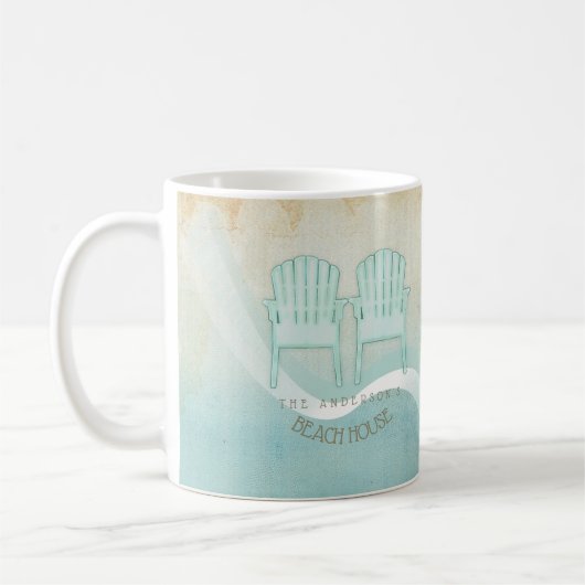 Adirondack-Stühle Aqua Blue ID623 Kaffeetasse (Links)