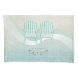 Adirondack-Stühle Aqua Blue ID623 Kissenbezug