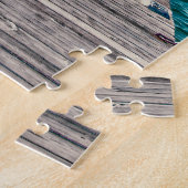 Adirondack Stühle Genießen Hütte Rustikale Seen Puzzle (Seite)