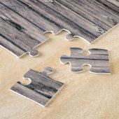 Adirondack Stühle Genießen Hütte Rustikale Seen Puzzle (Seite)