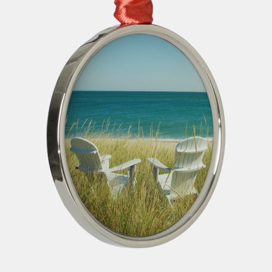 Adirondack Stühle in den Dünen Ornament Aus Metall (Rechts)