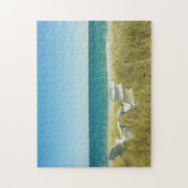 Adirondack Stühle in den Dünen Puzzle (Vertikal)