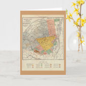 Adirondack Survey Sketch - Verplanck Colvin Karte (Gelbe Blume)