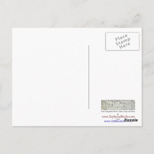 Adirondack Survey Sketch - Verplanck Colvin Karte (Rückseite)