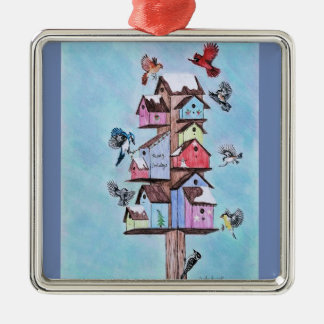 adirondack Vögel Ornament Aus Metall