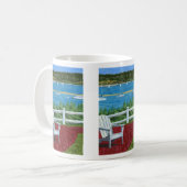Adirondack-Vorsitzende Kaffeetasse (Vorderseite Links)