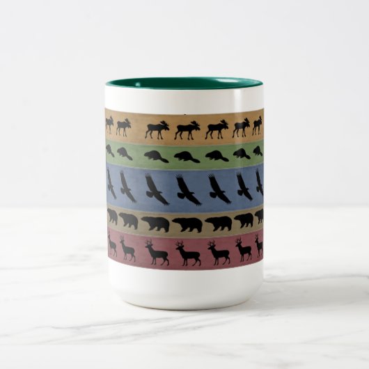 Adirondack Zweifarbige Tasse (Mittel)