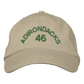 ADIRONDACKS 46 CAP BESTICKTE KAPPE (Vorderseite)