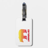 Adirondacks Bear Gepäckanhänger (Rückseite vertikal)