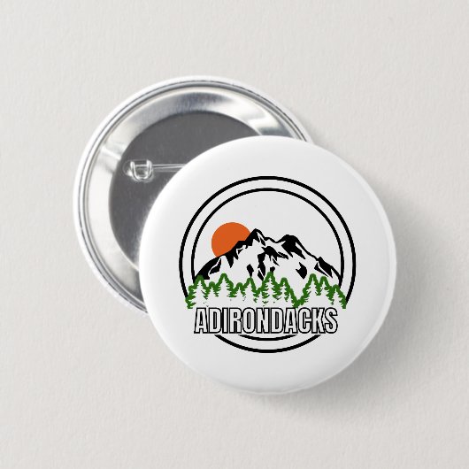 Adirondacks Button (Vorne & Hinten)