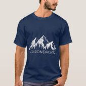 Adirondacks Cool Adirondacks New York Mountain T-Shirt (Vorderseite)