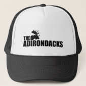 Adirondacks-Elch-Kappe Truckerkappe (Vorderseite)