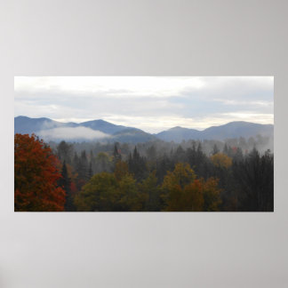 Adirondacks Hochgebirge Herbst Poster