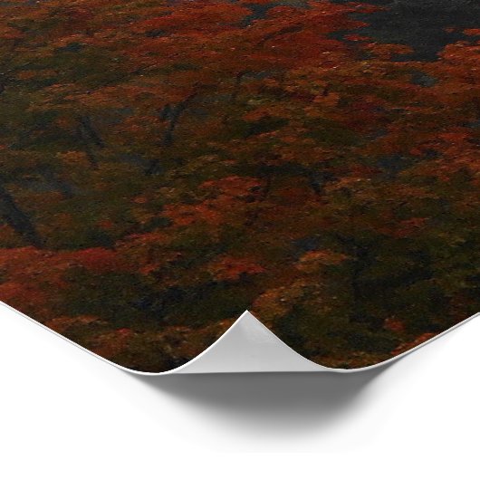 Adirondacks Hochgebirge Herbst Poster (Ecke)
