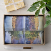 Adirondacks in the fall Heart Lake Tissue Paper Seidenpapier (Geschenk)