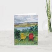 Adirondacks Karte (Vorderseite)