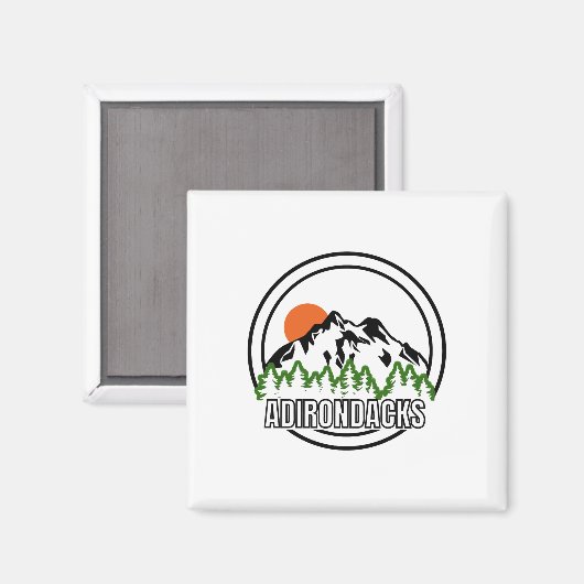 Adirondacks Magnet (Vorderseite/Rückseite)