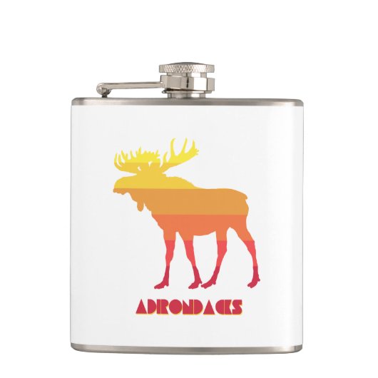 Adirondacks Moose Flachmann (Vorderseite)