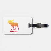 Adirondacks Moose Gepäckanhänger (Rückseite horizontal)