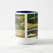 Adirondacks, N.Y.-Gebirgsstrom Tasse (Zentrum)