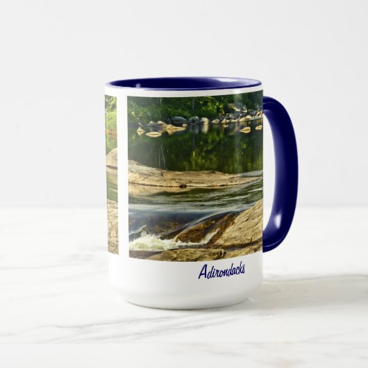 Adirondacks, N.Y.-Gebirgsstrom Tasse (VorderseiteRechts)