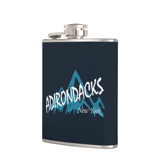 Adirondacks New York Mountains Flachmann (Links)