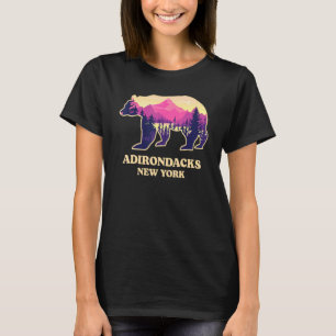 Adirondacks New York Ny Vintage Berge Wandern S T-Shirt